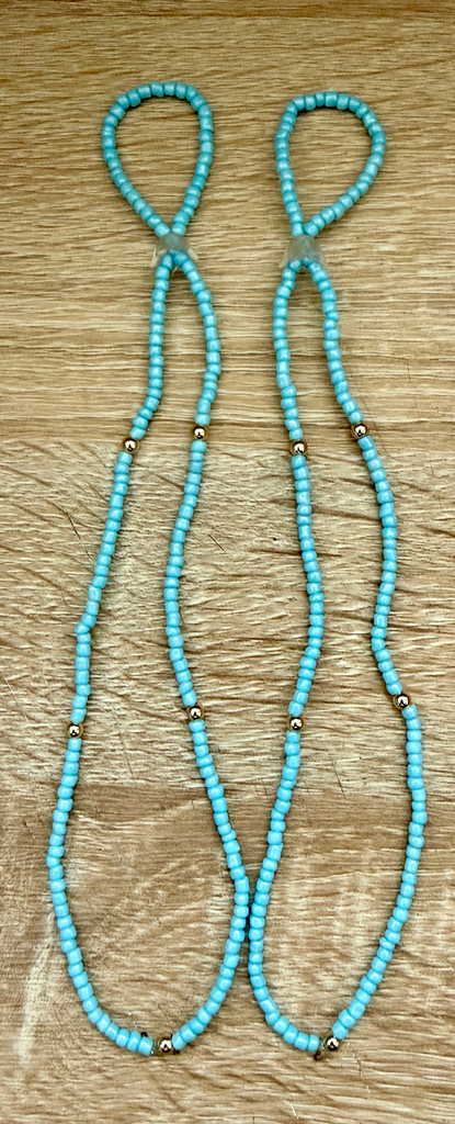 🌸 Ever After Bloom Barefoot Blooms™ (Standard Fit, Silver Beads)