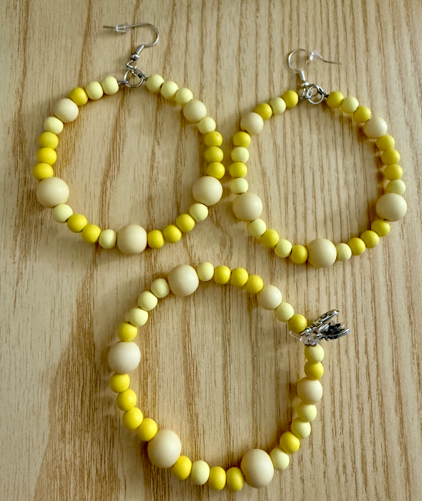 Sunny Glow Beaded Set